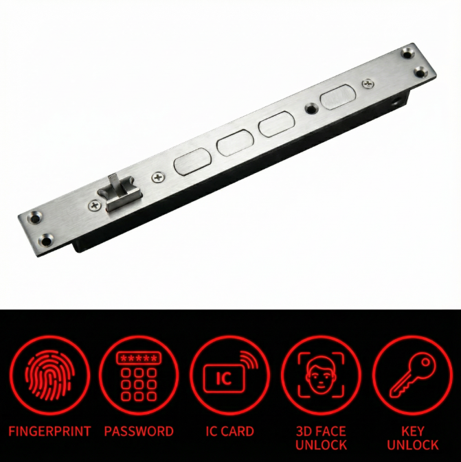 Cerradura Inteligente con Reconocimiento Facial, Huella y Pantalla HD